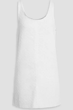 RAG&BONE Kimmie fil coupé cotton mini dress - - L