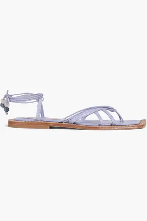 ZIMMERMANN Leather sandals - Purple - EU 36