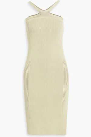 Simkhai Tabitha ribbed-knit dress - Green - L