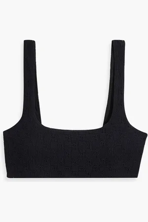 Alexander Wang Stretch-jacquard bikini top - - XS