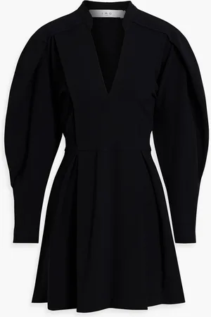IRO Jiji pleated crepe mini dress - - FR 34