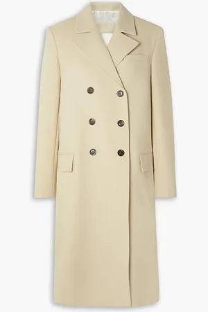 Peter Do Cutout double-breasted wool-blend coat - Neutral - FR 38