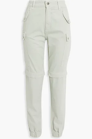 SER.O.YA John cotton-twill cargo pants - Green - 26