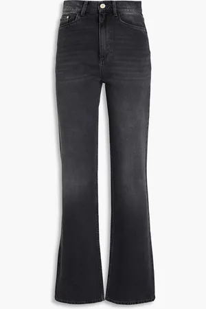 Wandler Rose high-rise straight-leg jeans - Gray - 27