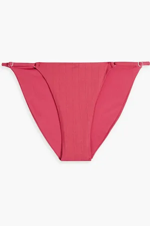 ONIA Ribbed low-rise bikini briefs - Orange - M