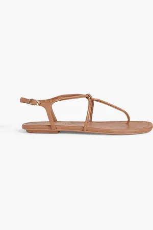 Stuart Weitzman Matilda leather slingback sandals - Brown - EU 39
