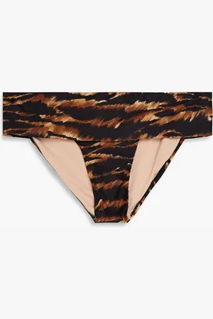 Melissa Odabash Brussels tiger-print mid-rise bikini briefs - - IT 38