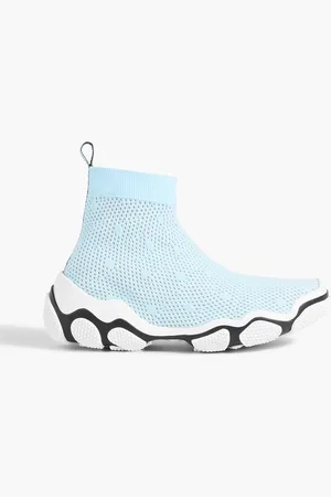 RED(V) Glam Run mesh high-top sneakers - Blue - EU 35