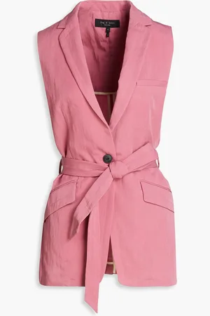 RAG&BONE Margot TENCEL™-blend twill vest - - US 8
