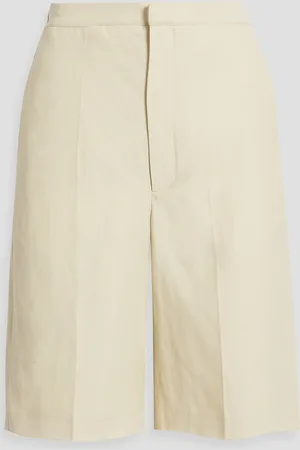 Loulou Studio Vatoa twill shorts - White - S
