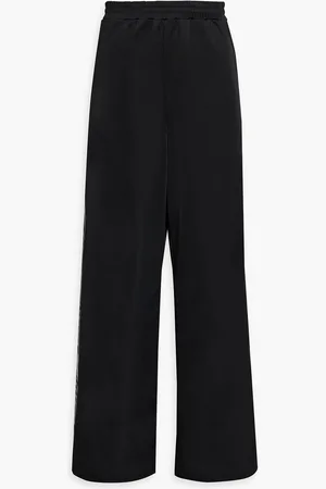 ROTATE Tech-jersey wide-leg pants - - XS