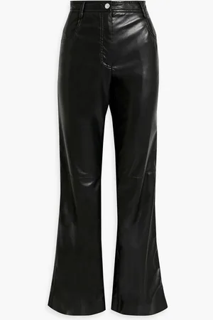 Msgm Faux leather straight-leg pants - - IT 44