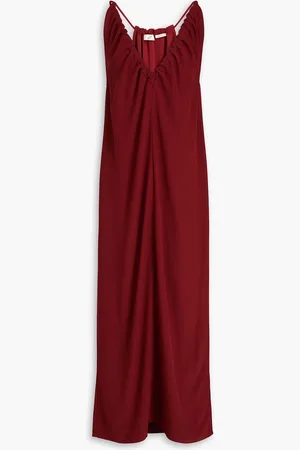 BITE Theros ruched crepe midi dress - - UK 12