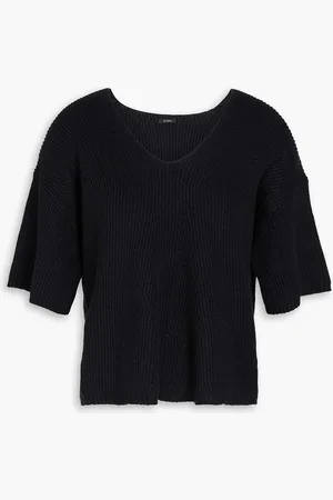 Joseph Ribbed linen-blend top - - XS