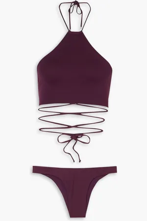 The Attico Tie-detailed bikini - - XL