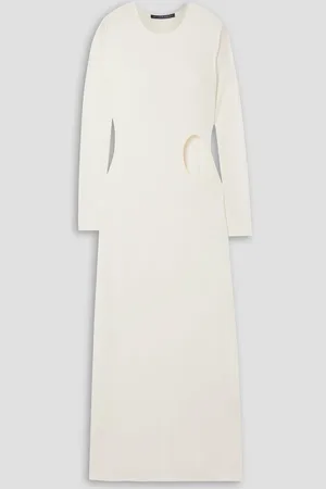 Zeynep Arcay Cutout jersey maxi dress - White - US 8