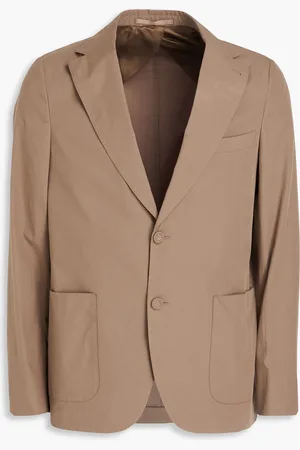 OFFICINE GENERALE Cotton blazer - Neutral - IT 50