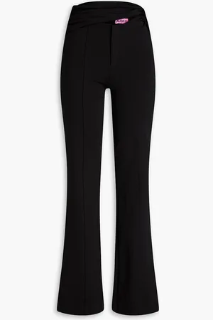 GAUGE81 Afega cutout twisted jersey bootcut pants - - XXS