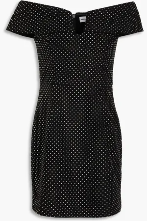Rebecca Vallance Last Dance off-the-shoulder embellished tulle mini dress - - UK 8