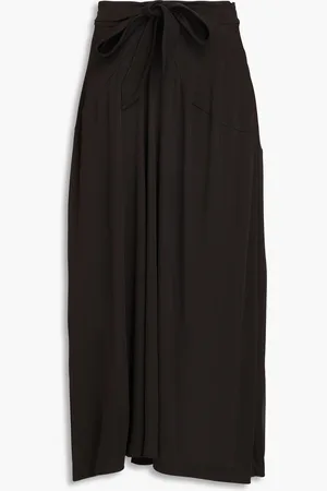 BITE Belted jersey midi skirt - - XS