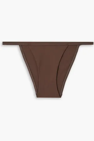 MATTEAU Low-rise bikini briefs - Brown - 5