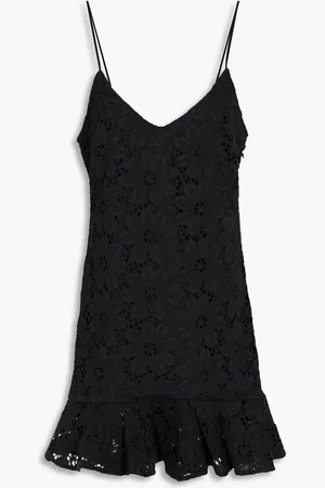 ROTATE Ruffled corded lace mini dress - - DE 38