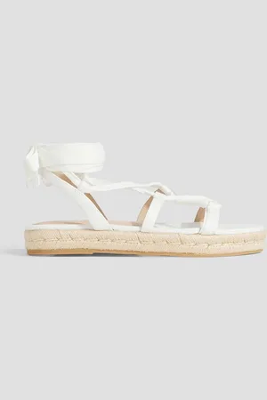 Stuart Weitzman Altdup canvas espadrille sandals - - EU 40.5