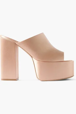 PARIS TEXAS Sasha satin platform sandals - Pink - EU 41