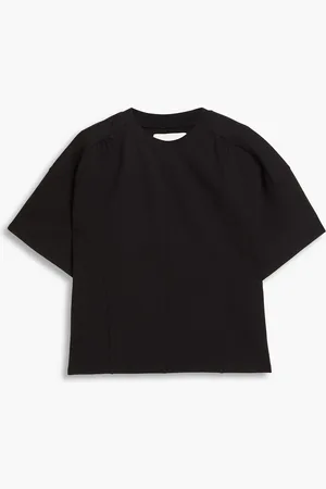 3.1 Phillip Lim Gathered jersey T-shirt - - L