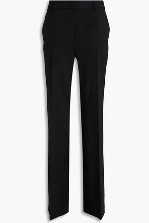 Alberta Ferretti Wool-blend twill straight-leg pants - - IT 42