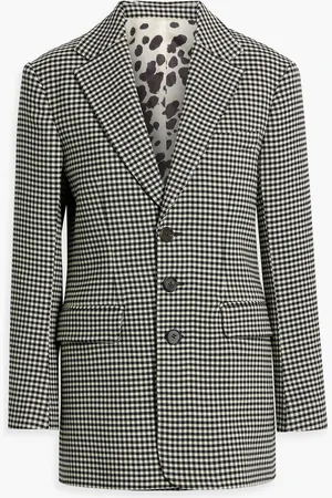 Marni Checked wool-blend blazer - - IT 48