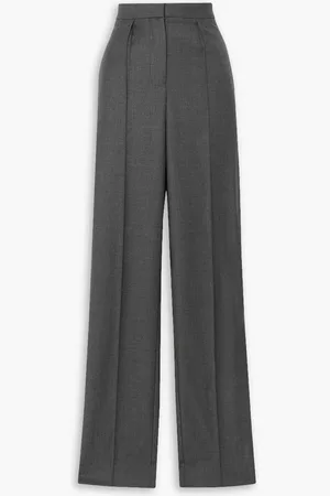Beare Park Wool straight-leg pants - Gray - UK 6