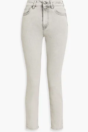 IRO Galloway faded mid-rise skinny jeans - Gray - 30