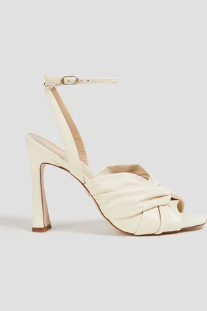 Sam Edelman Lavendar twisted leather sandals - White - US 11