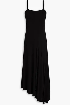 BITE Contour asymmetric pleated jersey midi dress - - L