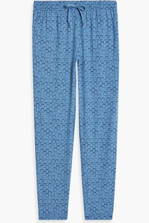 DEREK ROSE London printed stretch-modal jersey sweatpants - - 3XL