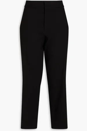 Another Tomorrow Hemp-blend crepe kick-flare pants - - IT 40