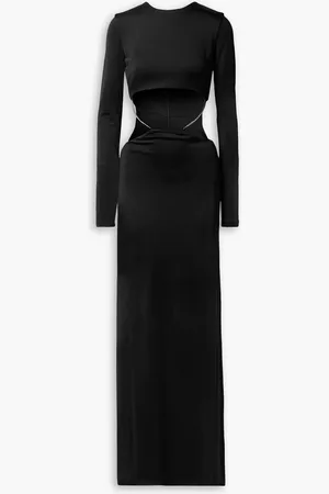 ET OCHS Luisa cutout chain-embellished satin-jersey gown - - US 8