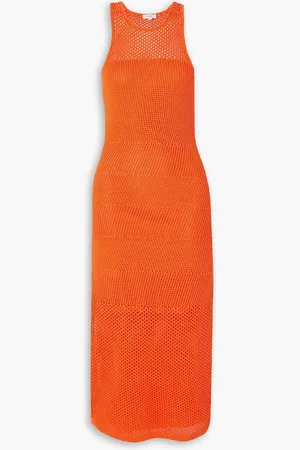 A.L.C. Roland crocheted cotton midi dress - - S