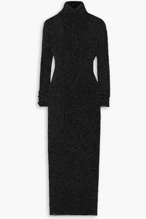 Isabel Marant Ilies Lurex turtleneck maxi dress - - FR 40