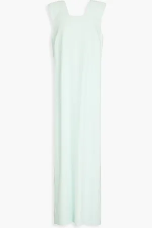 BITE Crepe maxi dress - Green - UK 10