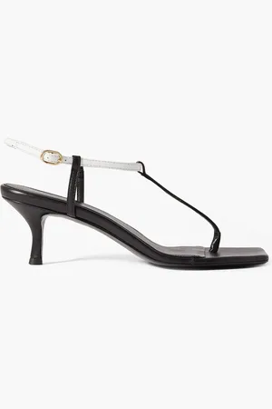 Totême The Bicolor leather slingback sandals - - EU 42