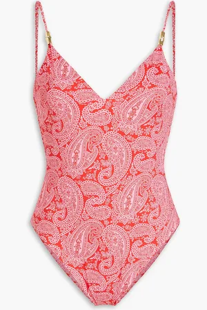 Heidi Klein Tangier paisley-print swimsuit - - M