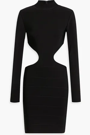 Hervé Léger Icon cutout bandage mini dress - - XL