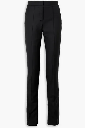 Beare Park Wool-twill slim-leg pants - - UK 8