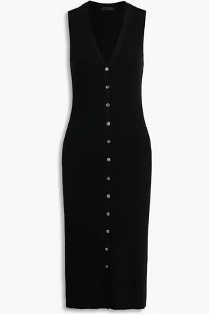 ATM Anthony Thomas Melillo Ribbed merino wool midi dress - - XL