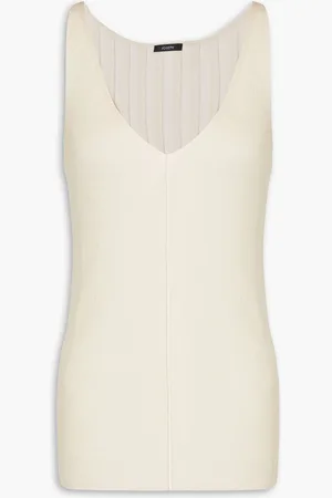 Joseph Ribbed-knit top - Neutral - L