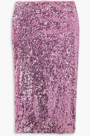 ROTATE Tasha sequined tulle midi skirt - - DE 34