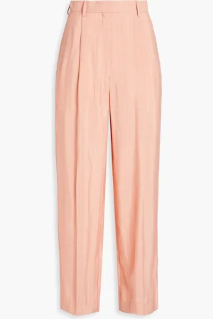 Sandro Jacquard wide-leg pants - Orange - FR 36