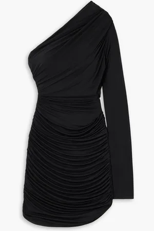 GAUGE81 Pila one-sleeve draped jersey mini dress - - DE 42